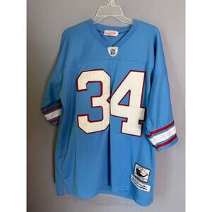 M&N Earl Campbell Houston Oilers 1980 Throwback Jersey Authentic Size 50 XL